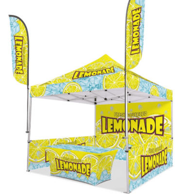 Branded Tent & Signage Package
